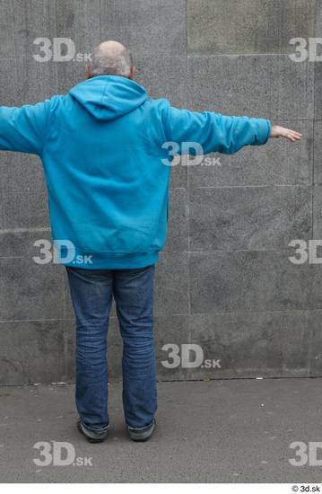 Whole Body Man T poses White Casual Average Standing Street photo references