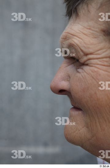 Nose Woman White Overweight Street photo references