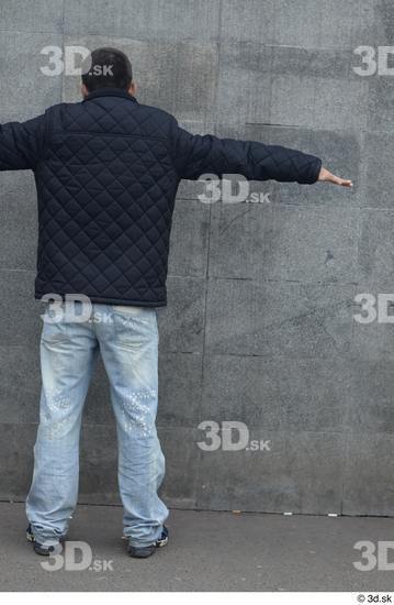 Whole Body Man T poses White Casual Average Standing Street photo references