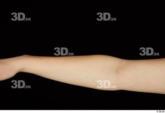 Forearm Woman White Nude Slim Studio photo references