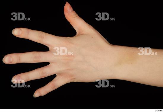 Hand Woman White Nude Slim Studio photo references