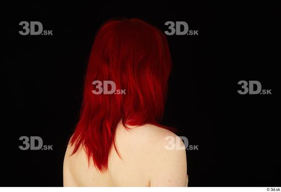 Head Hair Woman White Slim Studio photo references