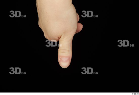 Fingers Woman White Slim Studio photo references