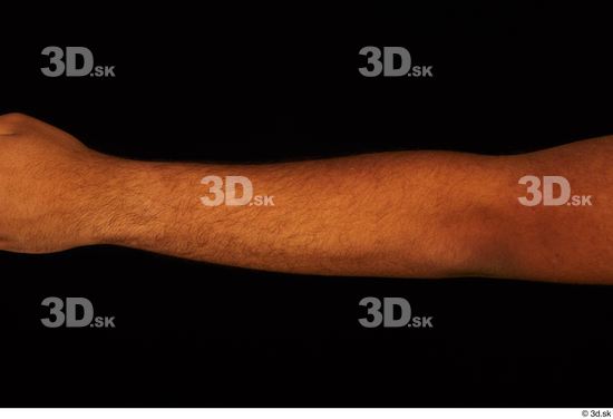 Forearm Man Black Nude Average Studio photo references