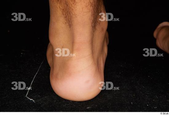 Foot Man Black Nude Average Studio photo references