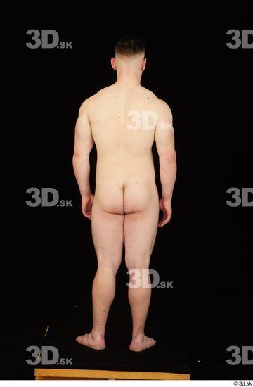 Whole Body Man White Nude Average Standing Studio photo references