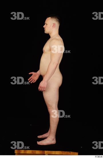 Whole Body Man White Nude Average Standing Studio photo references