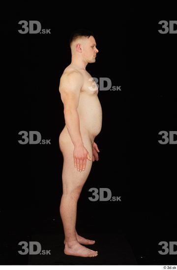 Whole Body Man White Nude Average Standing Studio photo references