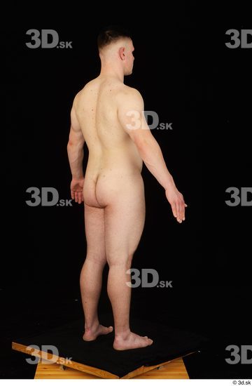 Whole Body Man White Nude Average Standing Studio photo references