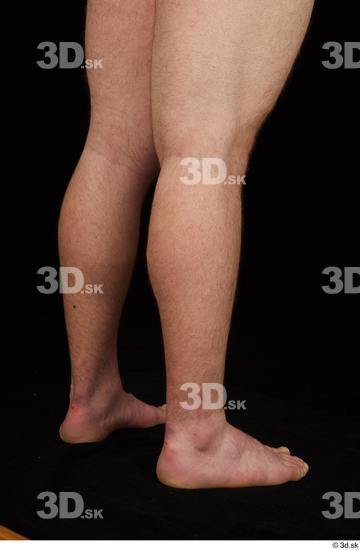 Calf Man White Nude Average Studio photo references