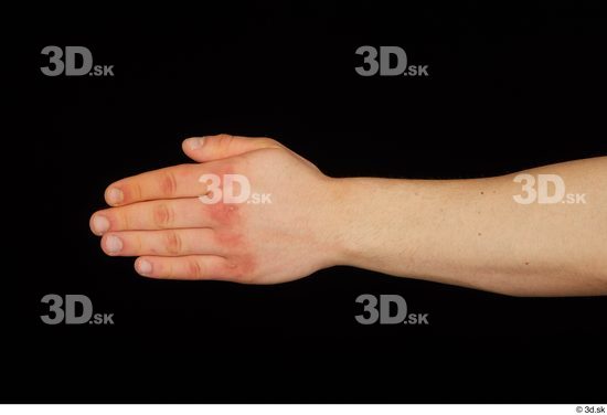 Hand Man White Nude Average Studio photo references