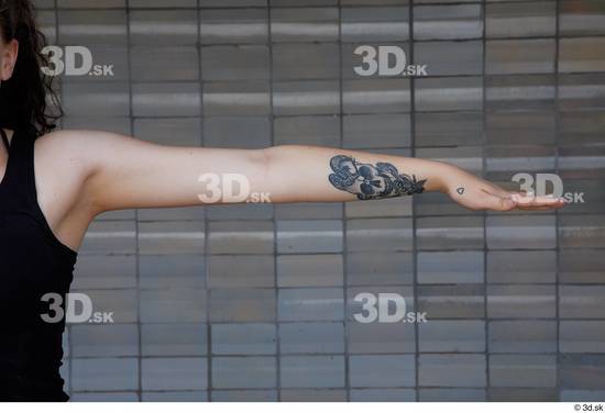 Arm Woman Tattoo Casual Slim Street photo references