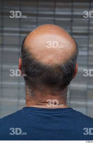 Head Hair Man White Casual Slim Bald Street photo references