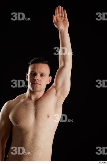 Arm Man White Nude Average Studio photo references