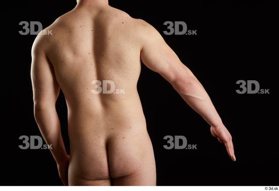 Arm Back Man White Nude Average Studio photo references