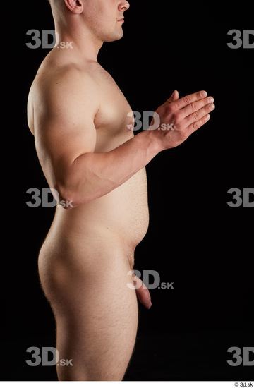 Arm Man White Nude Average Studio photo references