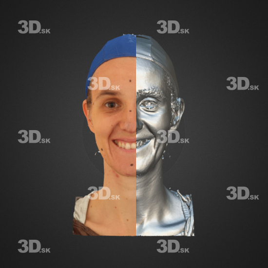 Head Emotions Man White 3D Phonemes And Emotions