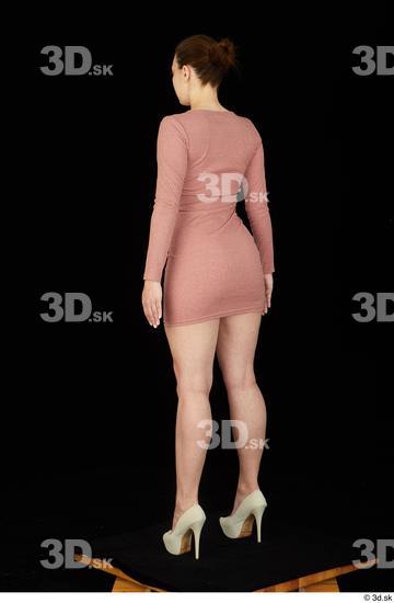 Whole Body Woman Dress Average Standing Studio photo references