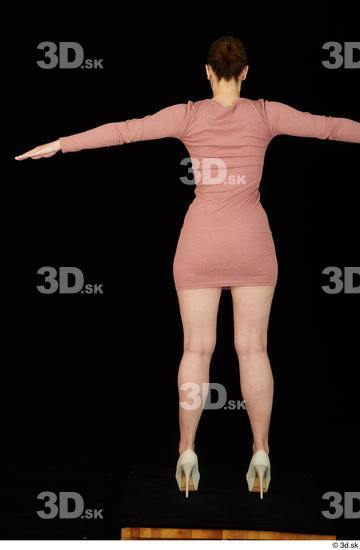 Whole Body Woman Dress Average Standing Studio photo references