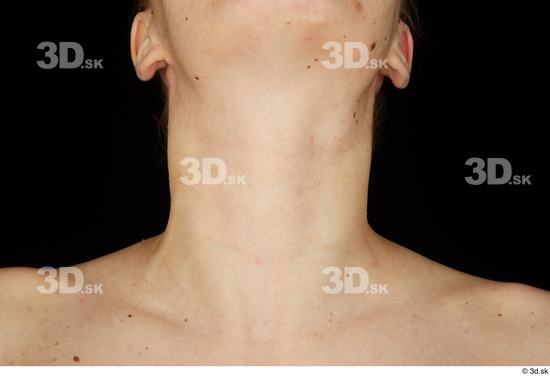 Neck Woman Average Studio photo references