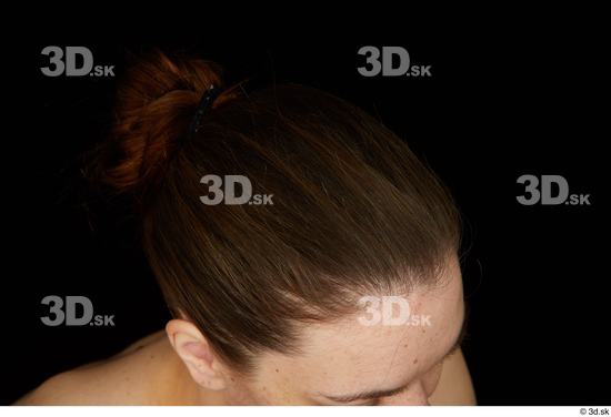 Hair Woman Average Studio photo references