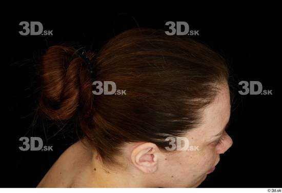 Hair Woman Average Studio photo references