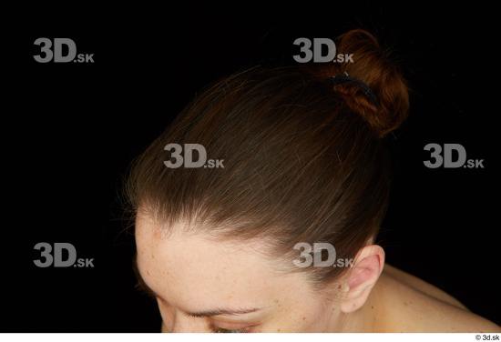 Hair Woman Average Studio photo references