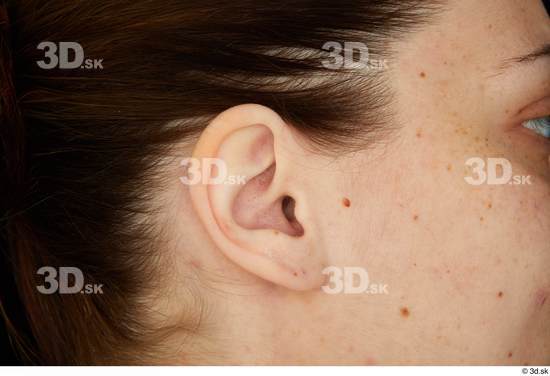 Ear Woman Average Studio photo references