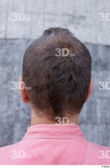 Head Hair Man White Casual Chubby Street photo references