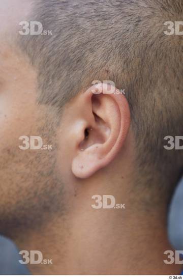 Ear Man White Casual Slim Street photo references