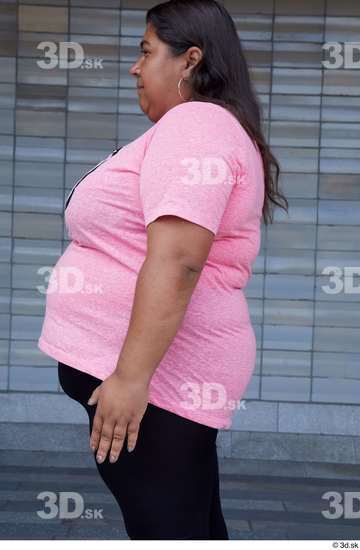 Arm Upper Body Woman White Casual Overweight Street photo references