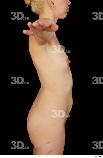 Upper Body Woman White Nude Average Studio photo references