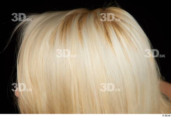 Hair Woman White Average Studio photo references