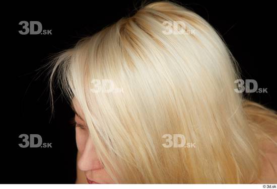 Hair Woman White Average Studio photo references