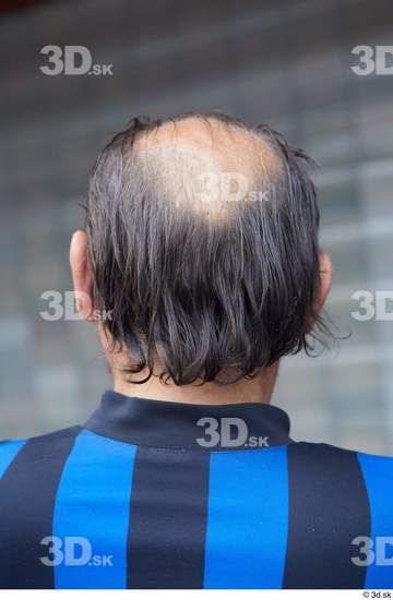 Head Hair Man White Casual Overweight Street photo references