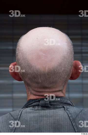 Head Man Casual Slim Bald Street photo references