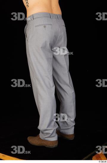 Calf Man Shoes Trousers Average Studio photo references