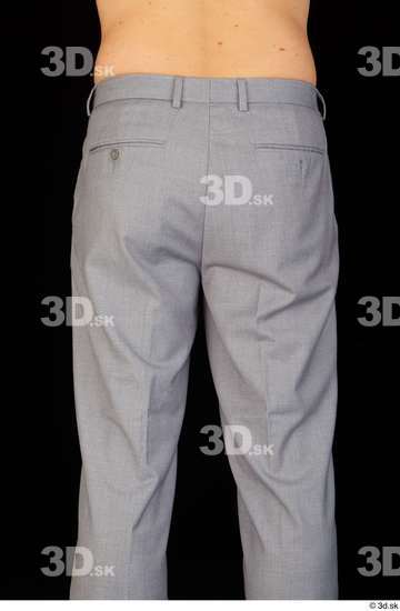 Thigh Calf Hips Man Trousers Average Studio photo references