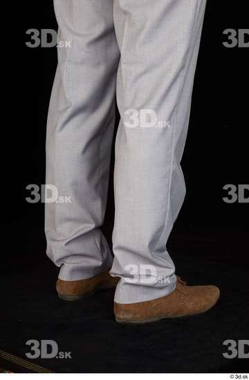 Calf Man Shoes Trousers Average Studio photo references