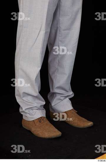 Calf Man Shoes Trousers Average Studio photo references