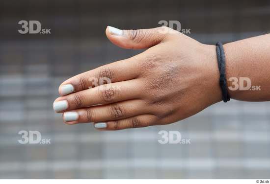 Hand Woman Black Casual Chubby Street photo references