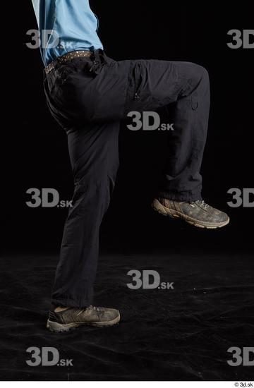 Leg Man White Shoes Trousers Slim Studio photo references