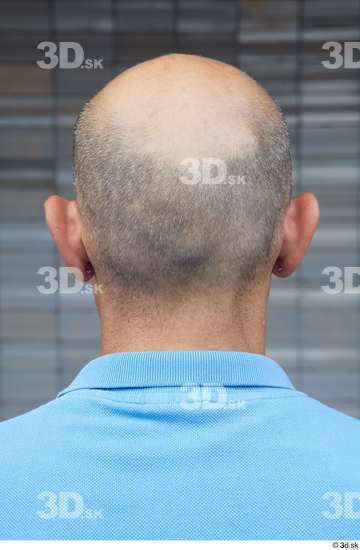 Head Hair Man White Casual Average Bald Street photo references