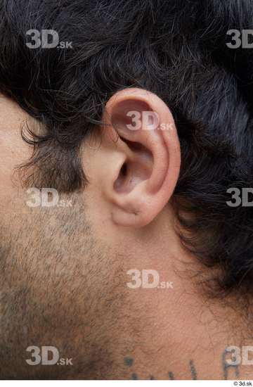 Ear Man White Casual Slim Street photo references