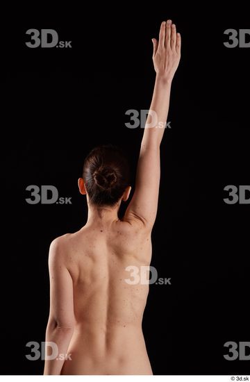 Arm Back Woman White Nude Average Studio photo references