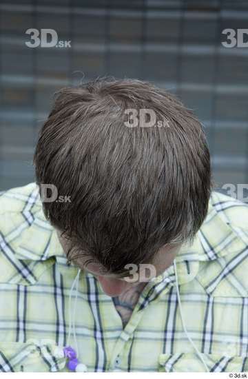 Head Hair Man White Casual Slim Street photo references