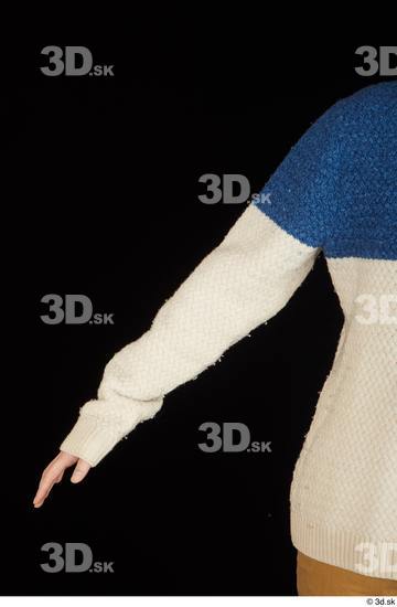 Arm Upper Body Man Sweater Slim Studio photo references