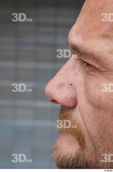 Nose Man White Casual Average Street photo references