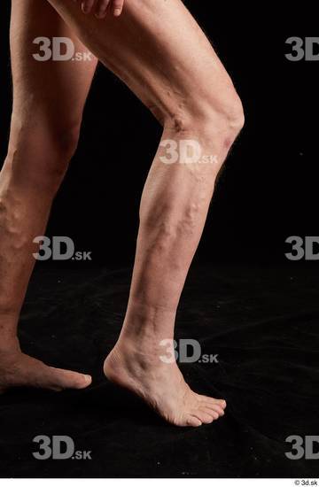 Calf Man White Nude Average Studio photo references