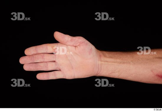 Hand Man White Nude Average Studio photo references